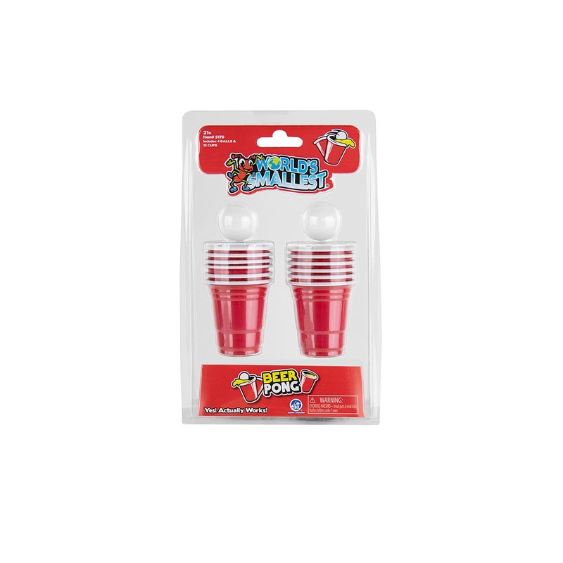 World’s Smallest Beer Pong