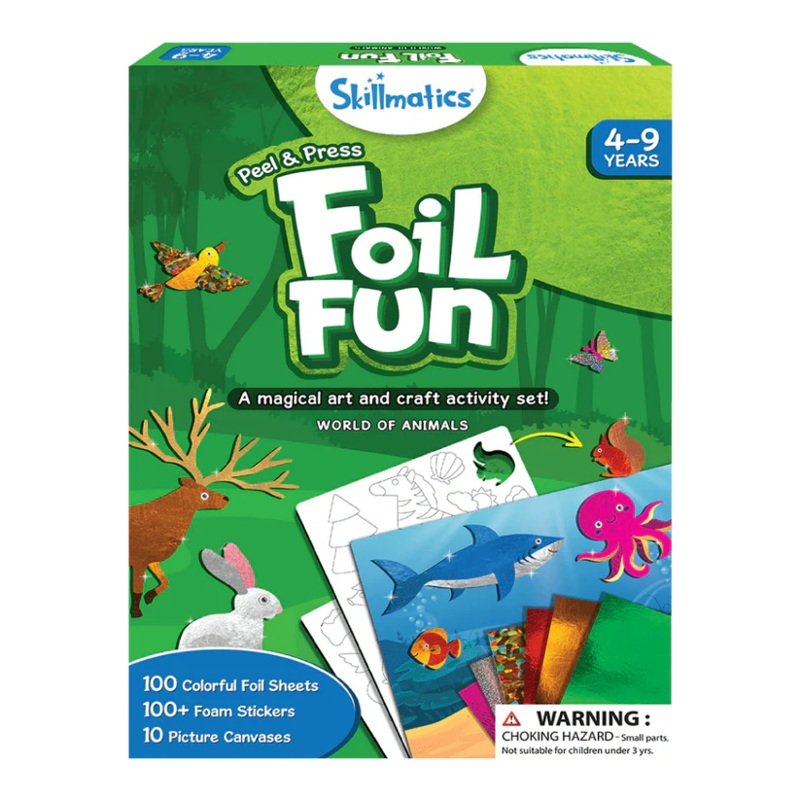 Foil Fun World of Animals Creative Foil Art Kit