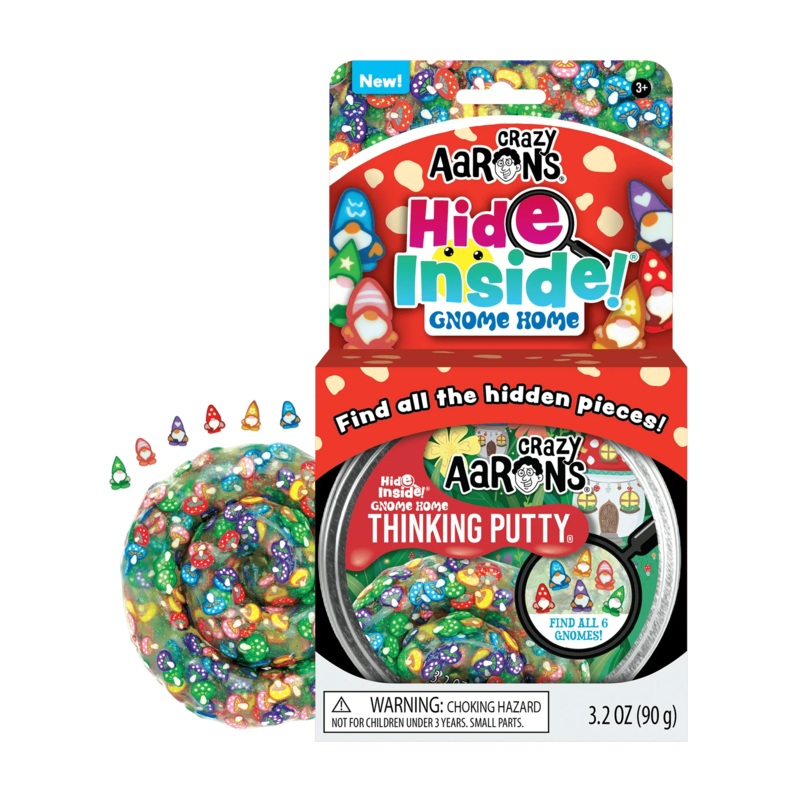 Gnome Home Hide Inside Putty Tin