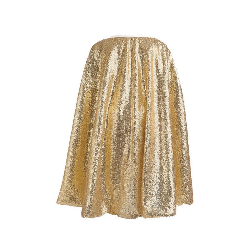 Gracious Gold Sequins Cape