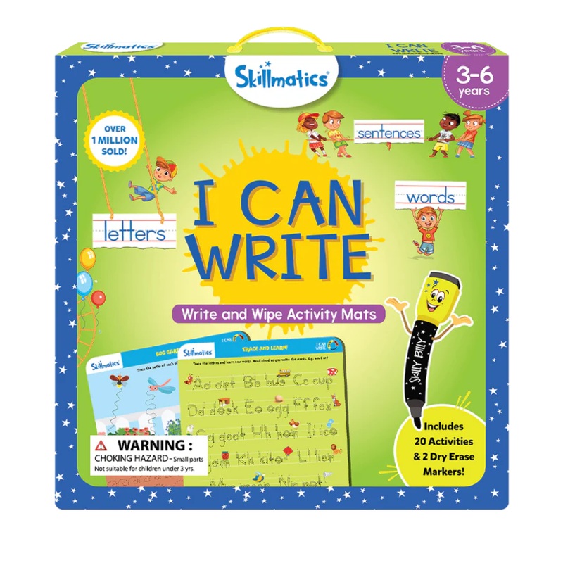 I Can Write – Reusable Educational Activity Mats Set