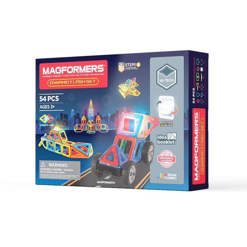 Magformers Dynamic Flash 54Pc Set