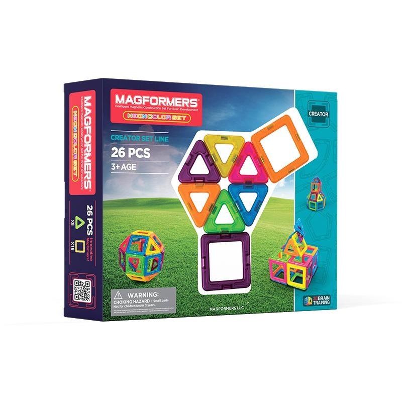 Magformers Neon 26Pc Set