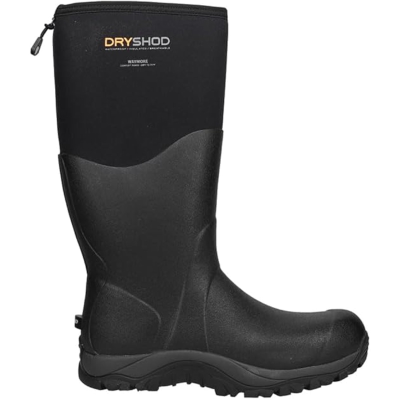 Dryshod Mens Waymore Rain Casual Boots Mid Calf – Black Size 11