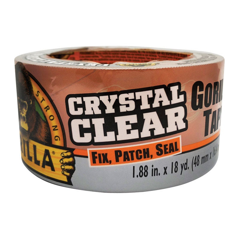 Gorilla 1.88 in. W X 18 yd L Clear Repair Tape
