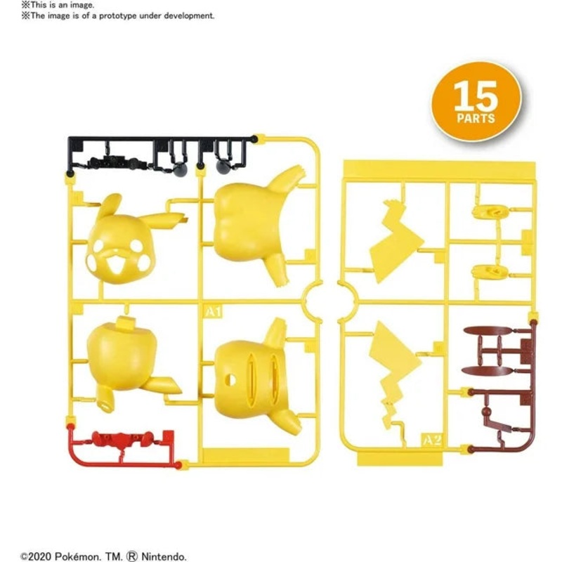 Bandai Hobby – Pokemon Model Kit Quick!! 01 Pikachu