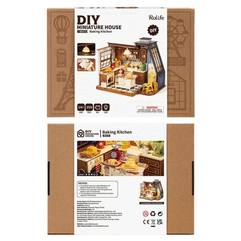 DIY Miniature House – Baking Kitchen