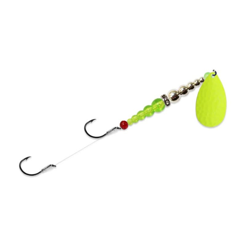 Double Whammy Classic Original Size 6 Chartreuse/Chrome/Chartreuse