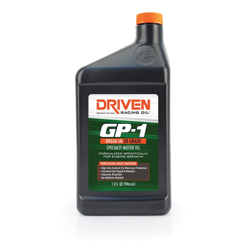 Driven Racing GP-1 30 Grade Break-In Specialty Motor Oil