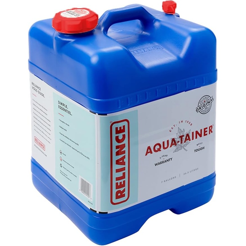 Reliance Products Aqua-Tainer 7 Gallon Rigid Water Container