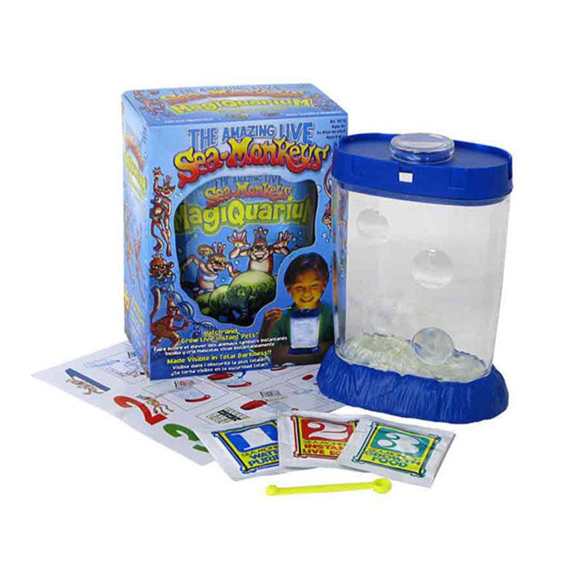 Sea Monkey’s the Original Sea-Monkeys Magiquarium Glowin the Dark Kit – Everything You Need to Hatch Sea Monkeys
