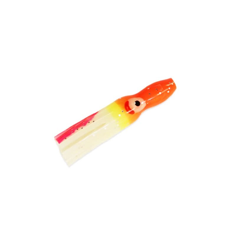 Squid Skirts 1.5 4-Pack Size 1.5 Fire Tiger Glow